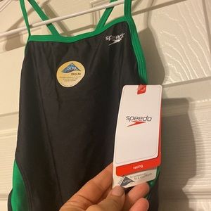 Brand new speedo racing swimsuit